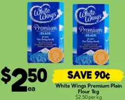 Drakes White Wings Premium Plain Flour offer