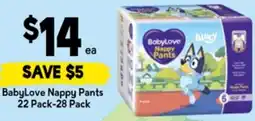 Drakes BabyLove Nappy Pants offer