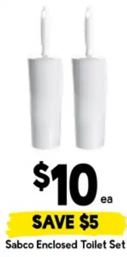 Drakes Sabco Enclosed Toilet Set offer