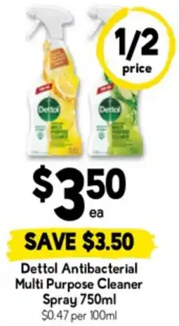 Drakes Dettol Antibacterial Multi Purpose Cleaner Spray offer