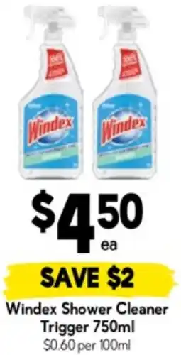 Drakes Windex Shower Cleaner Trigger offer