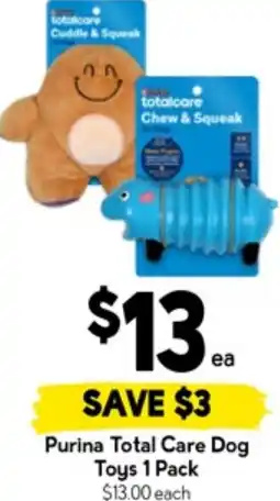 Drakes Purina Total Care Dog Toys offer