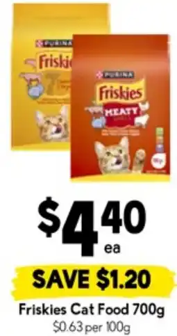 Drakes Friskies Cat Food offer