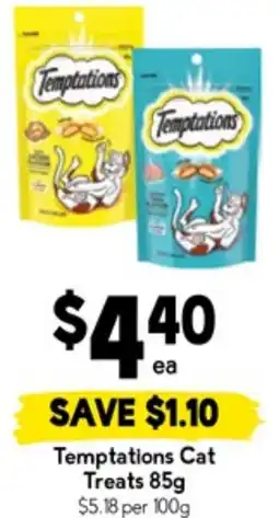 Drakes Temptations Cat Treats offer