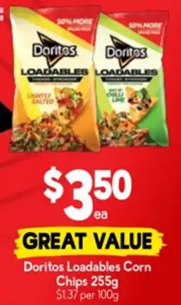 Drakes Doritos Loadables Corn Chips offer