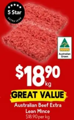Drakes Australian Beef Extra Lean Mince offer