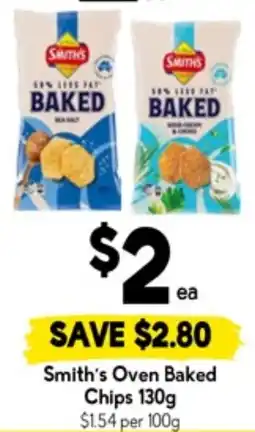 Drakes Smith's Oven Baked Chips offer