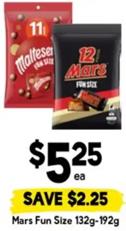 Drakes Mars Fun Size offer