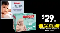 Drakes Selected Huggies Nappies or Nappy Pants offer