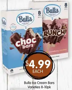 Spudshed Bulla Ice Cream Bars offer