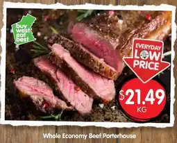 Spudshed Whole Economy Beef Porterhouse offer