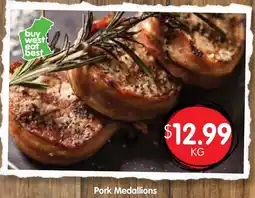 Spudshed Pork Medallions offer