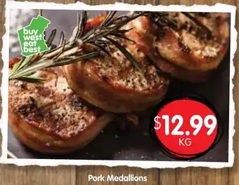 Spudshed Pork Medallions offer