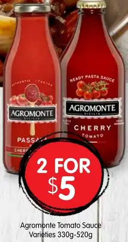 Spudshed Agromonte Tomato Sauce Varieties offer