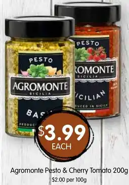 Spudshed Agromonte Pesto & Cherry Tomato offer