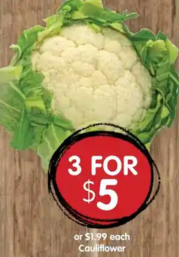 Spudshed Cauliflower offer
