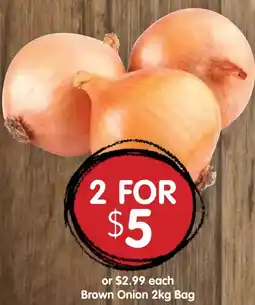 Spudshed Brown Onion Bag offer
