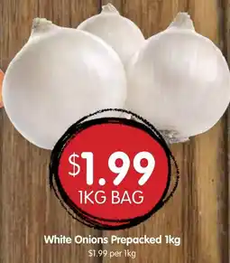 Spudshed White Onions Prepacked offer