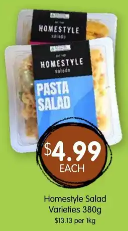 Spudshed Homestyle Salad Varieties offer