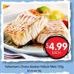 Spudshed Fisherman's Choice Alaskan Pollock Fillets offer