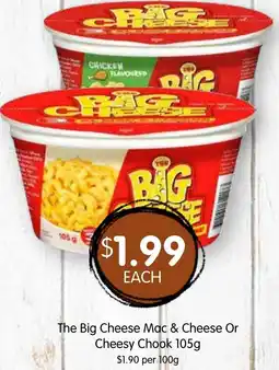 Spudshed The Big Cheese Mac & Cheese Or Cheesy Chook offer