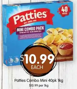 Spudshed Patties Combo Mini offer