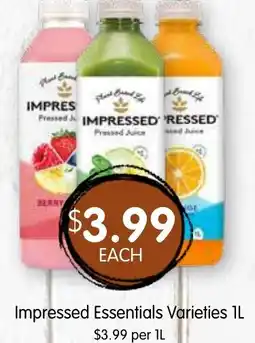 Spudshed Impressed Essentials Varieties offer