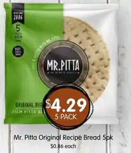 Spudshed Mr. Pitta Original Recipe Bread offer