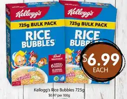 Spudshed Kellogg's Rice Bubbles offer