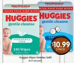 Spudshed Huggies Wipes offer