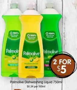 Spudshed Palmolive Dishwashing Liquid offer