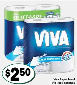 Friendly Grocer Viva Paper Towel offer