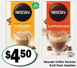 Friendly Grocer Nescafe Coffee Sachets offer