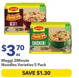 Ritchies Maggi 2minute noodles varieties offer