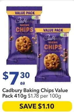 Ritchies Cadbury baking chips value pack offer