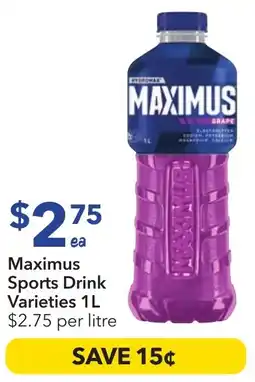 Ritchies Maximus sports drink offer