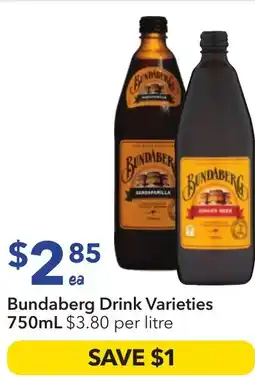 Ritchies Bundaberg Drink offer
