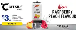 Ritchies Celsius Energy Drink offer