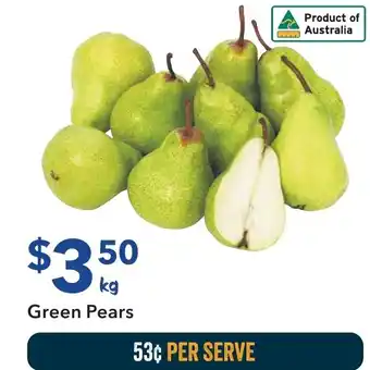 Ritchies Green Pears offer