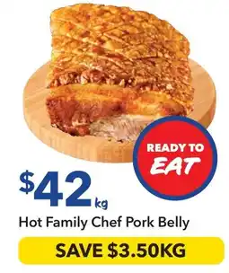 Ritchies Hot Family Chef Pork Belly offer