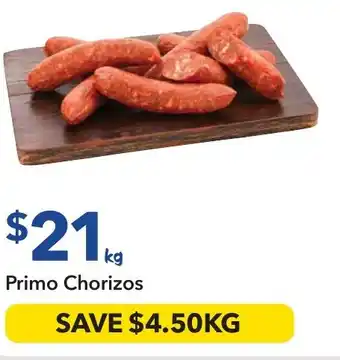 Ritchies Primo Chorizos offer