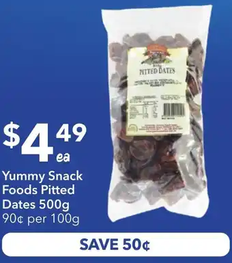 Ritchies Yummy Snack Foods Pitted Dates offer