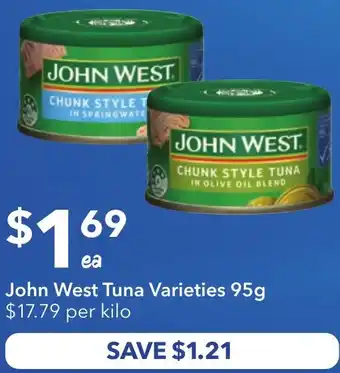 Ritchies John West Tuna offer