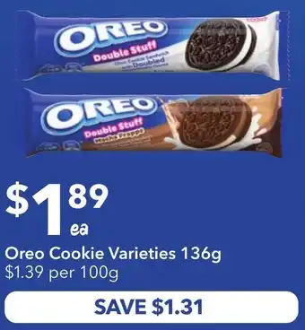 Ritchies Oreo Cookie Varieties offer