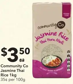 Ritchies Community Co Jasmine Thai Rice offer