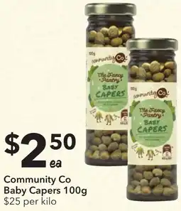 Ritchies Community Co Baby Capers offer