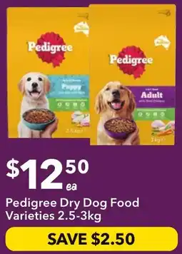 Ritchies Pedigree Dry Dog Food offer
