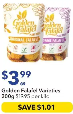 Ritchies Golden Falafel offer