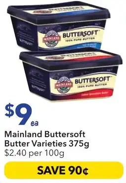 Ritchies Mainland Buttersoft Butter Varieties offer