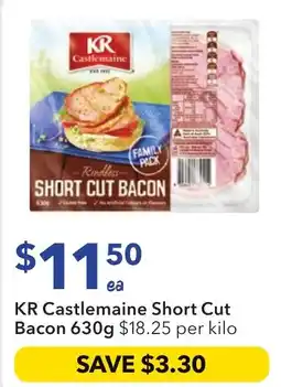 Ritchies KR Castlemaine Short Cut Bacon offer